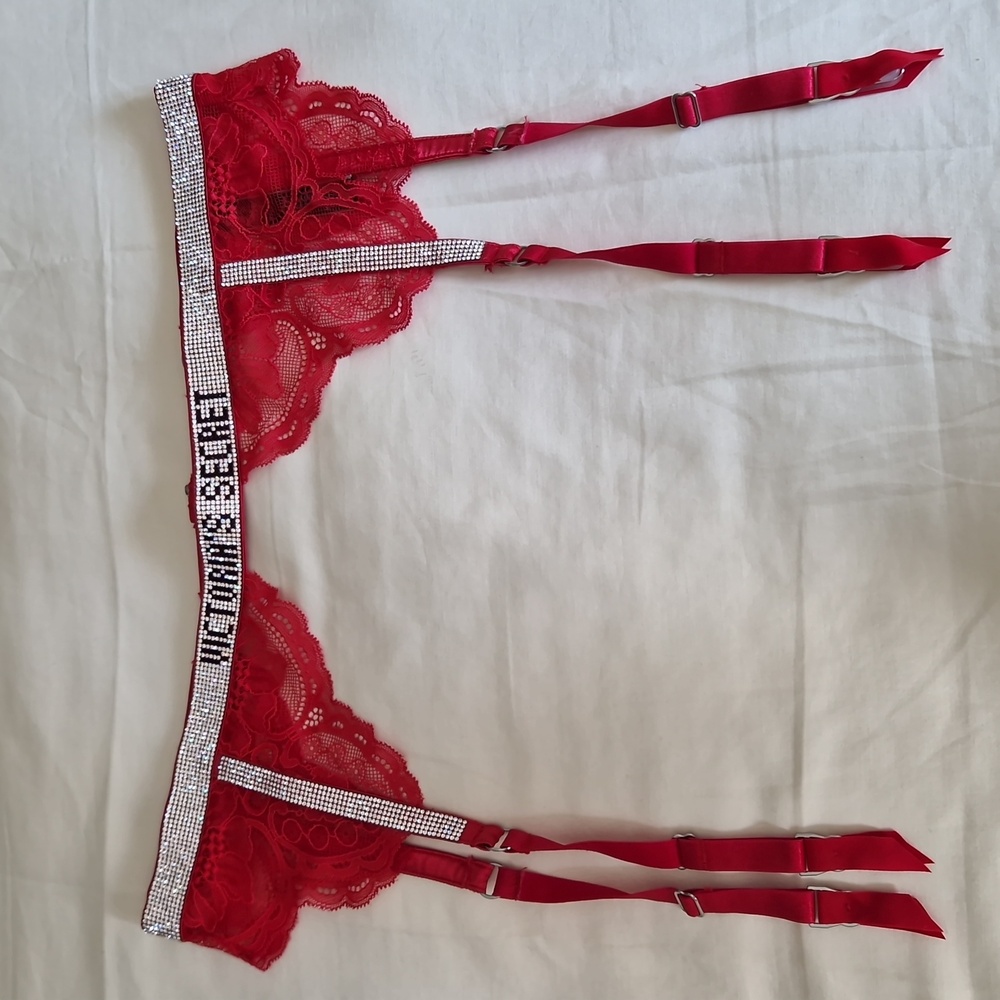 Victoria secret garter belt.